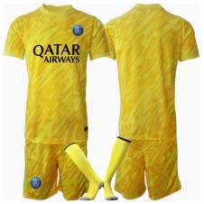 Paris Saint-Germain Keeper Tredjedraktsett Barn 2024-25 Kortermet (+ korte bukser)